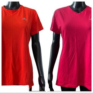 2 for $22!!  Adidas Climalite Training Shirts, Both in LARGE, NWOT